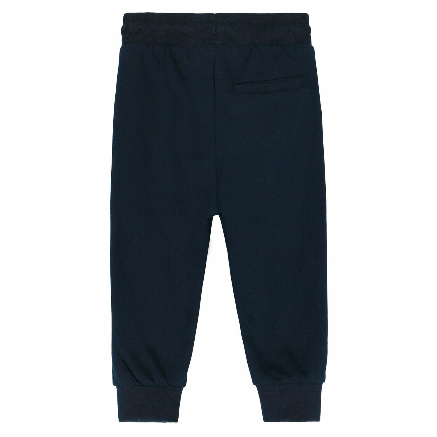 Younger Boys Navy Logo Joggers, 1, hi-res image number null