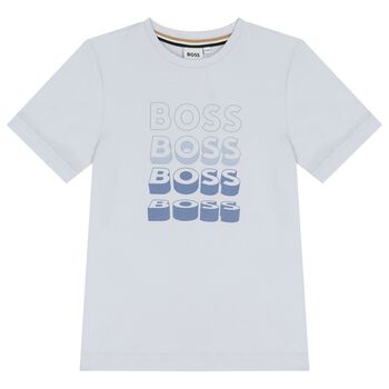 Boys Blue Logo T-Shirt