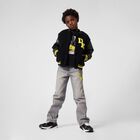 Boys Black Logo T-Shirt, 3, hi-res