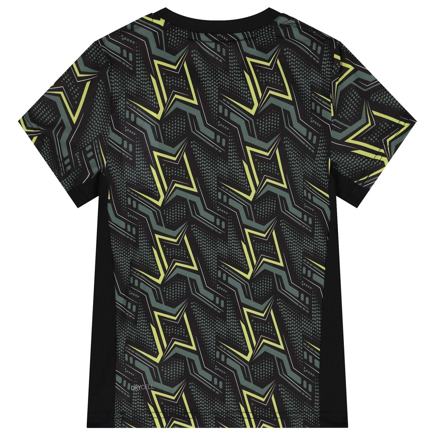 Boys Black & Green Logo T-Shirt, 1, hi-res