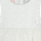 Baby Girls White Heart Dress Set, 1, hi-res