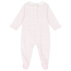 Baby Girls Pink Zig Zag Logo Babygrow Gift Set, 1, hi-res