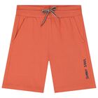 طقم أولاد شورت بطبعة باللون الأبيض والأحمر, 2, hi-res