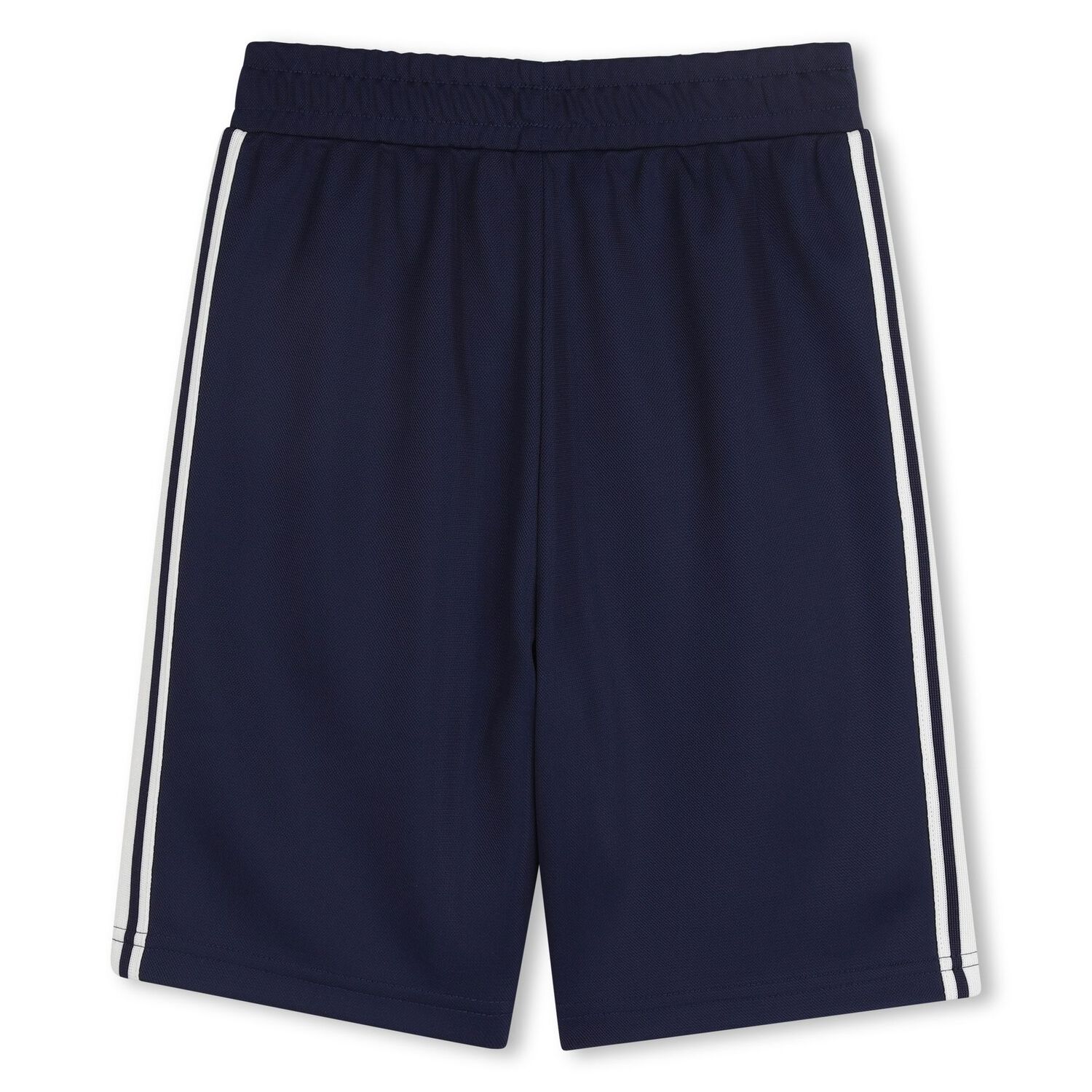 Navy Blue Tiger Logo Shorts, 1, hi-res