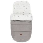 Ivory & Grey Teddy Bear Baby Nest , 1, hi-res