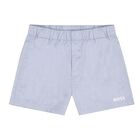 Baby Boys Blue Logo Shorts Set, 1, hi-res