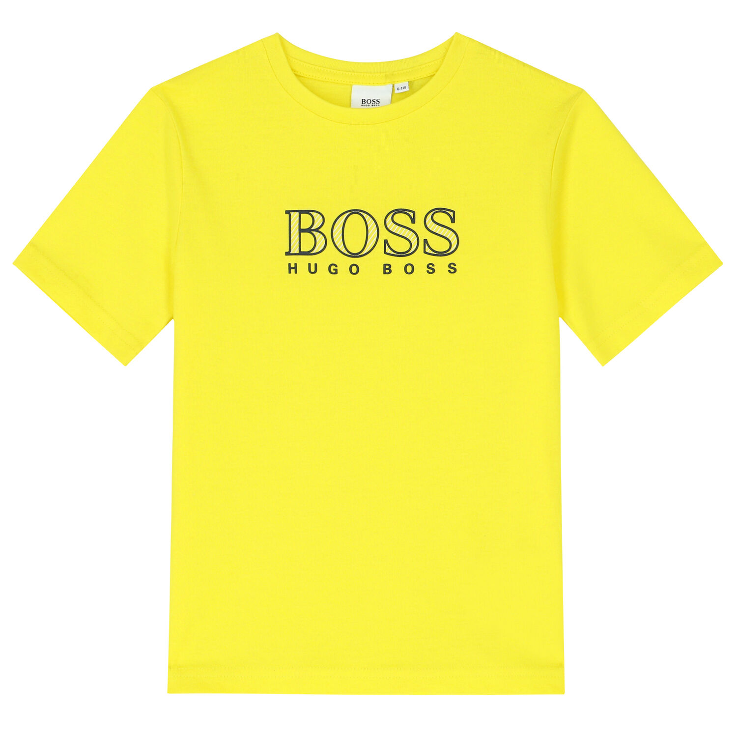 Boys Yellow Logo T-Shirt, 2, hi-res