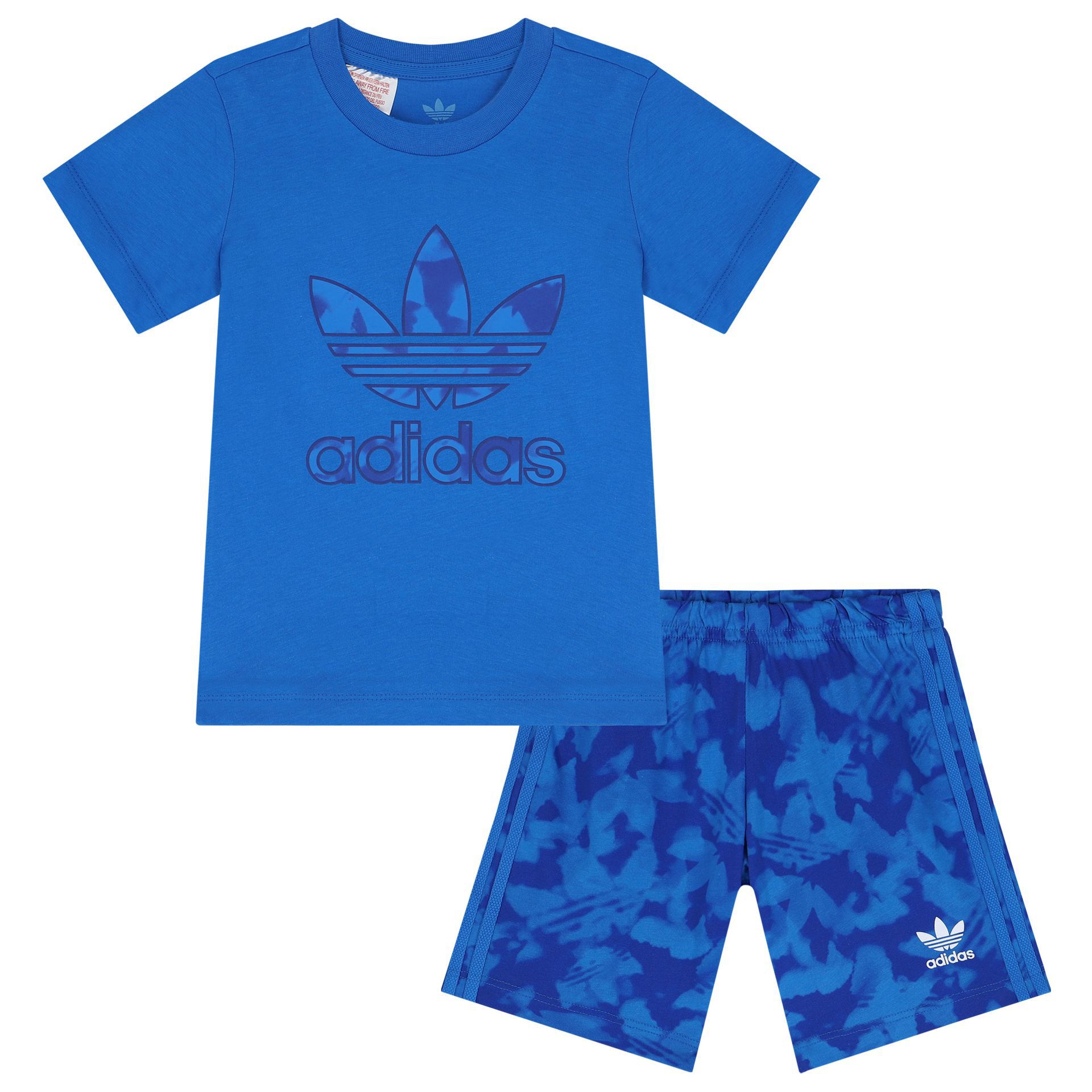 adidas 2 piece shorts set