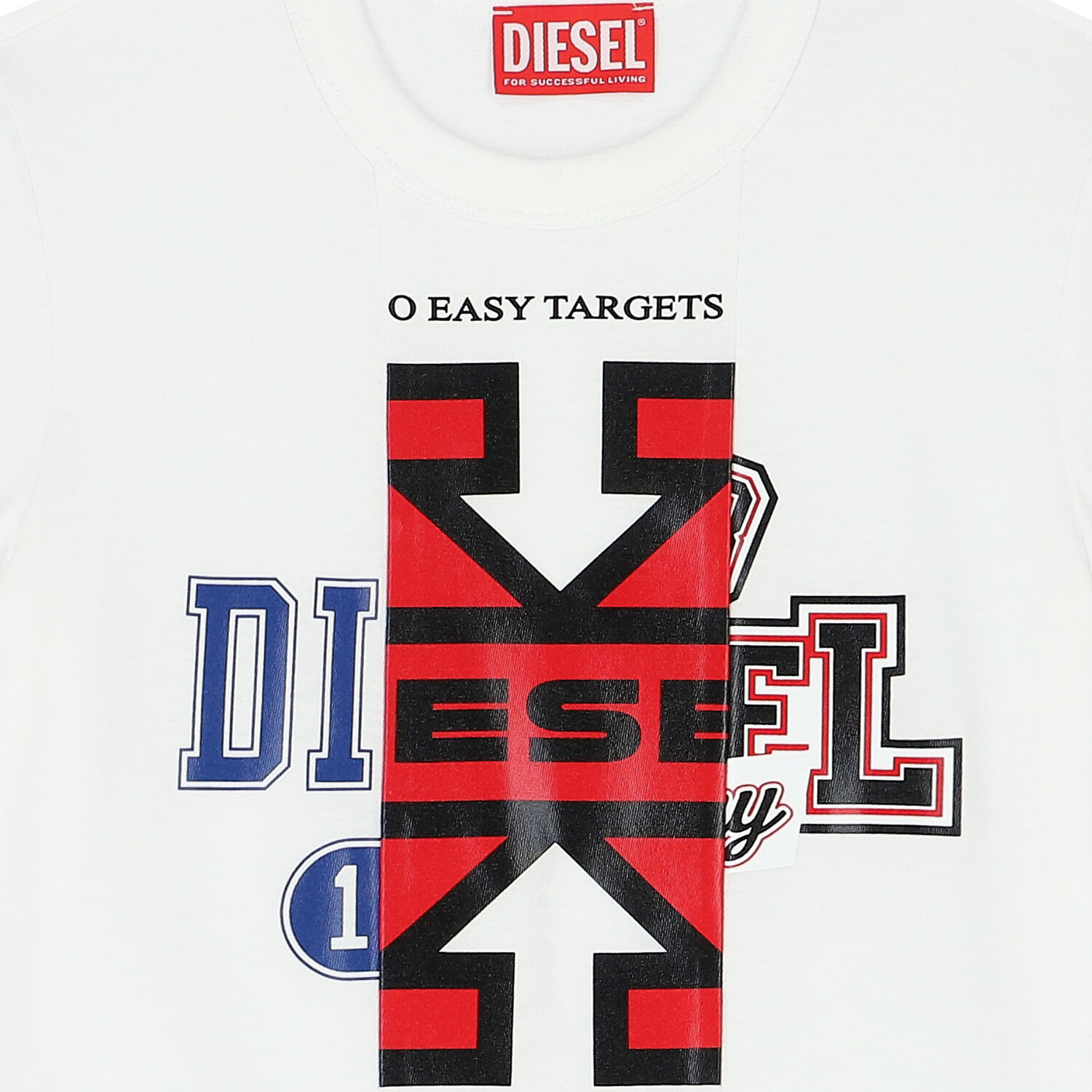 Boys White Logo T-Shirt, 1, hi-res