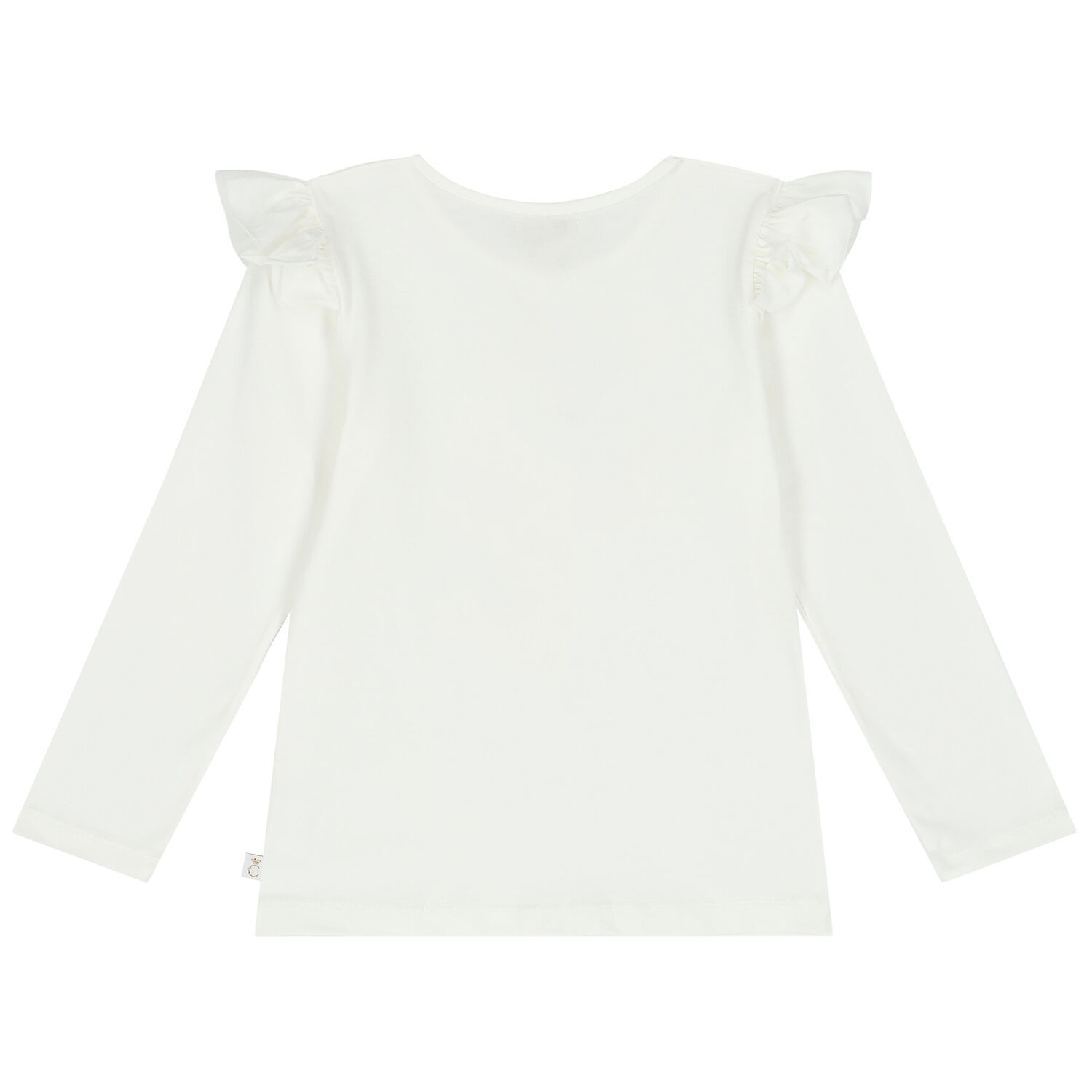 طقم بنات تنورة مزخرف باللون العاجي والبنفسجي, 3, hi-res