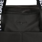 Black Logo Baby Changing Bag, 1, hi-res