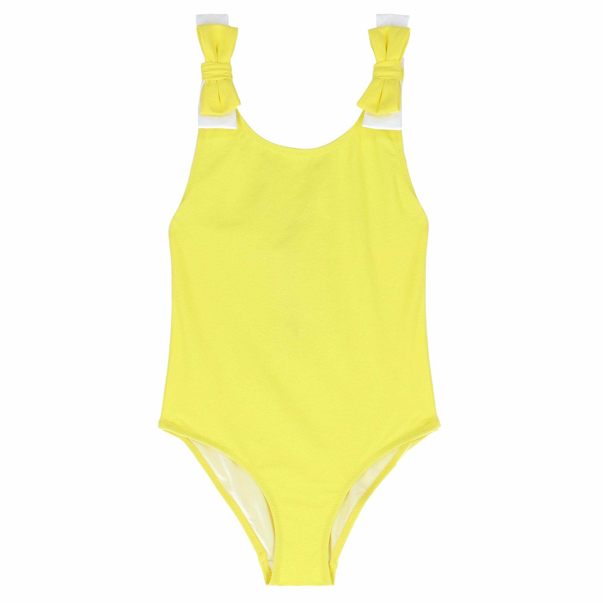 Yellow swimsuits juniors top