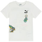 Boys White Logo T-Shirt, 2, hi-res