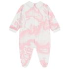 Baby Girls White & Pink Geo Map Babygrow Gift Set , 2, hi-res