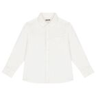 Boys White Shirt, 1, hi-res
