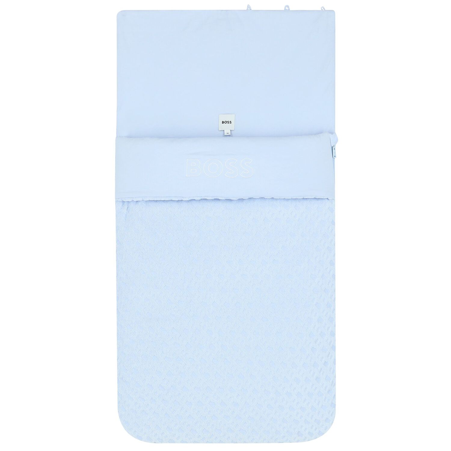 مدس أولاد بالشعار باللون الأزرق, 1, hi-res