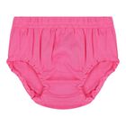 طقم بنات فستان تول مطرز باللون الوردي, 1, hi-res