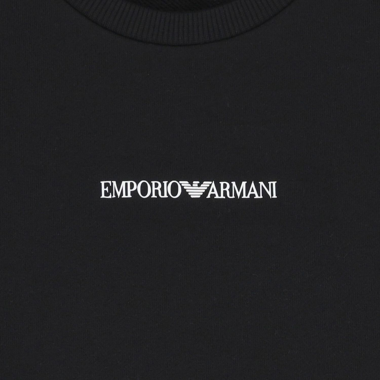 سويت شيرت للاولاد بالشعار باللون الاسود , 1, hi-res