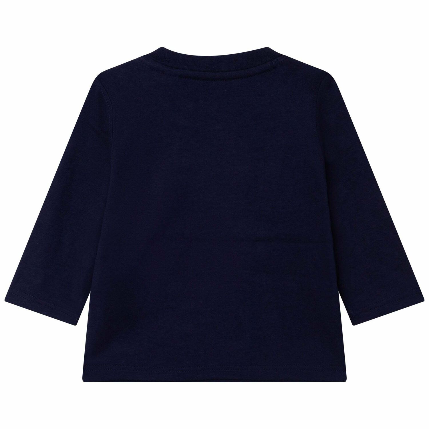 Younger Boys Navy Logo Top, 2, hi-res image number null