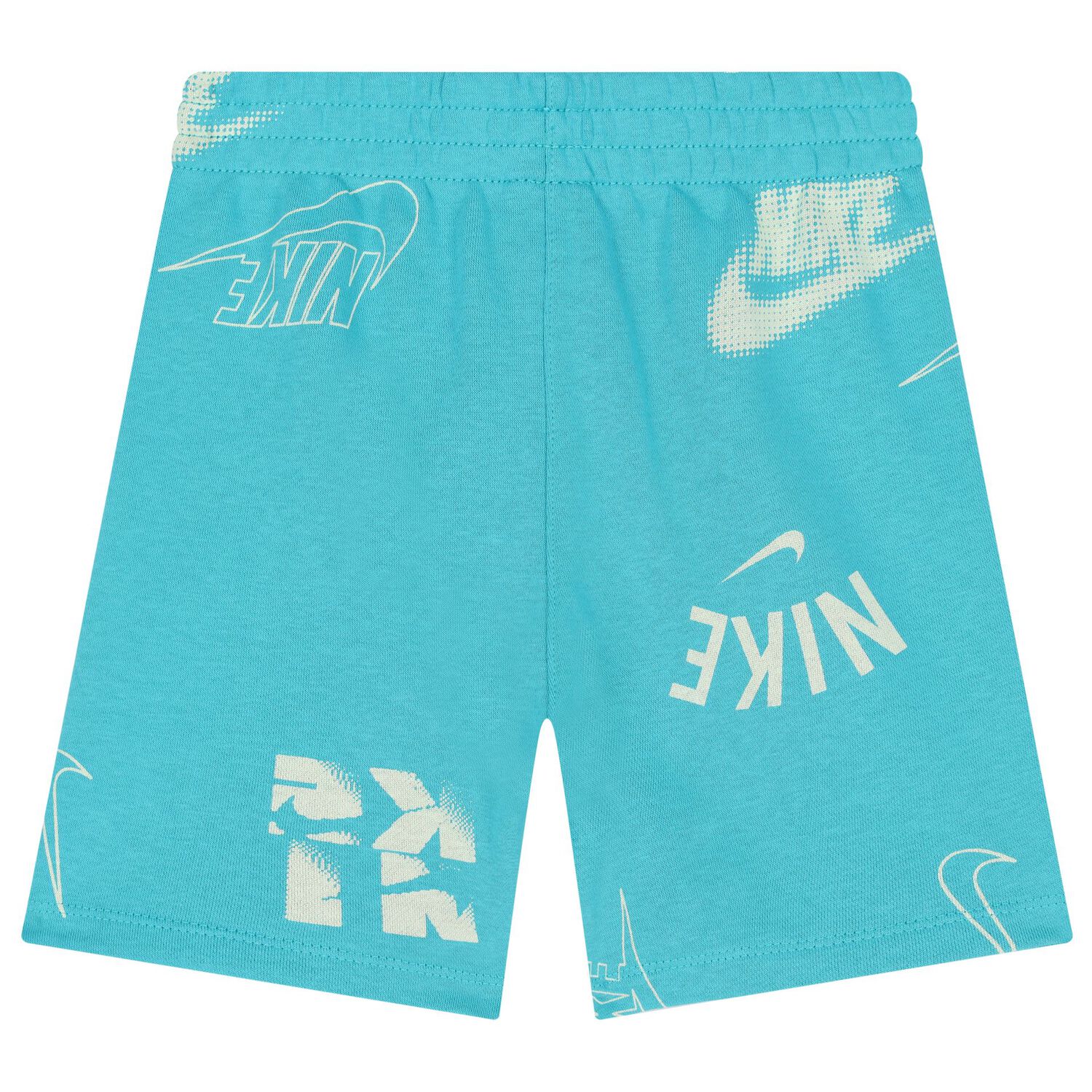 Boys Blue Logo Shorts Set, 1, hi-res