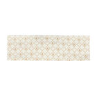 Baby Girls Ivory & Gold Logo Headband, 1, hi-res