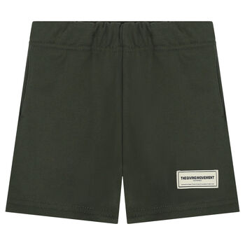 Green Logo Shorts