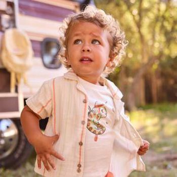 Younger Boys Ivory T-Shirt