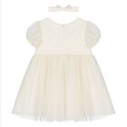 Younger Girls Ivory Tulle Dress Set, 2, hi-res