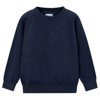 Boys Blue Logo Sweatshirt
