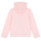 بدلة بنات رياضية بالشعار باللون الوردي, 1, hi-res