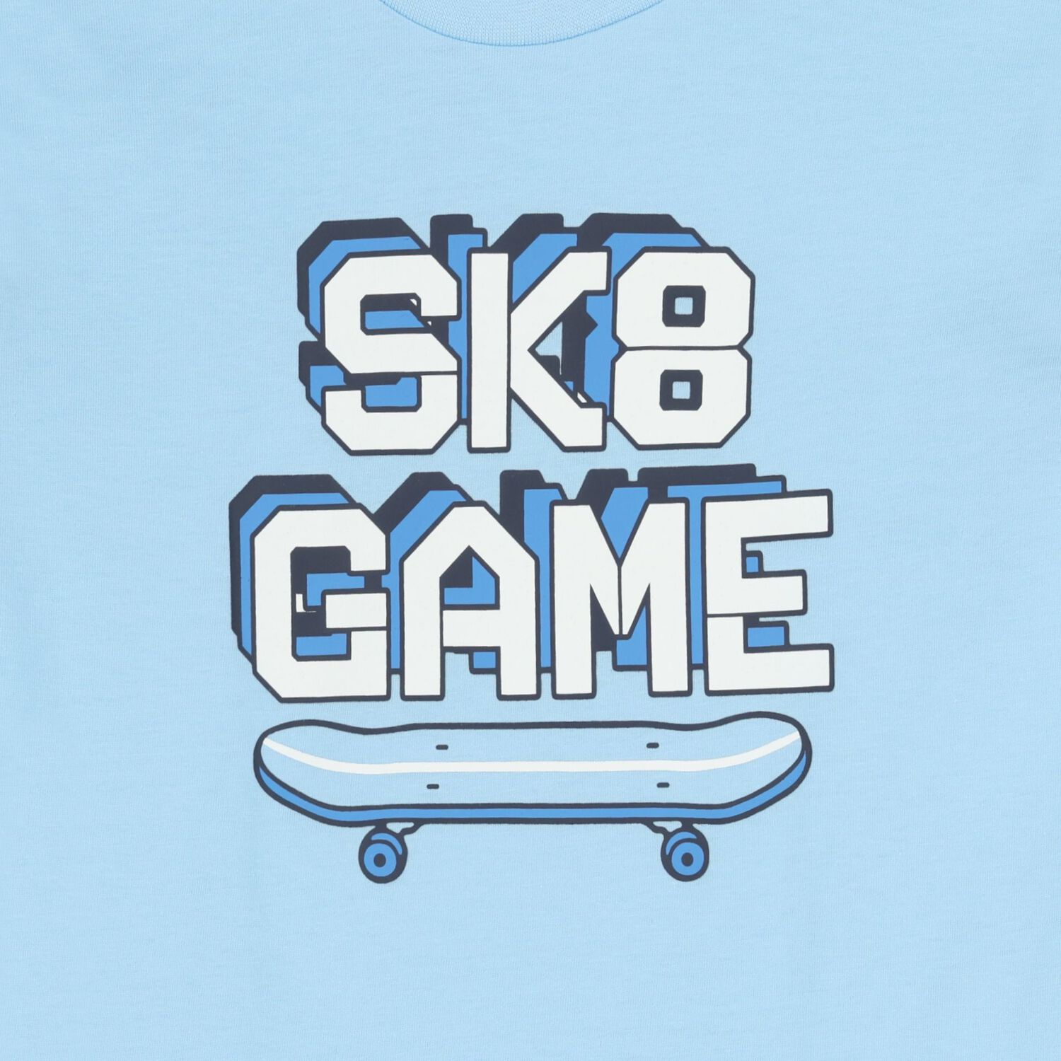 طقم شورت أبيض وأزرق للأولاد, 3, hi-res