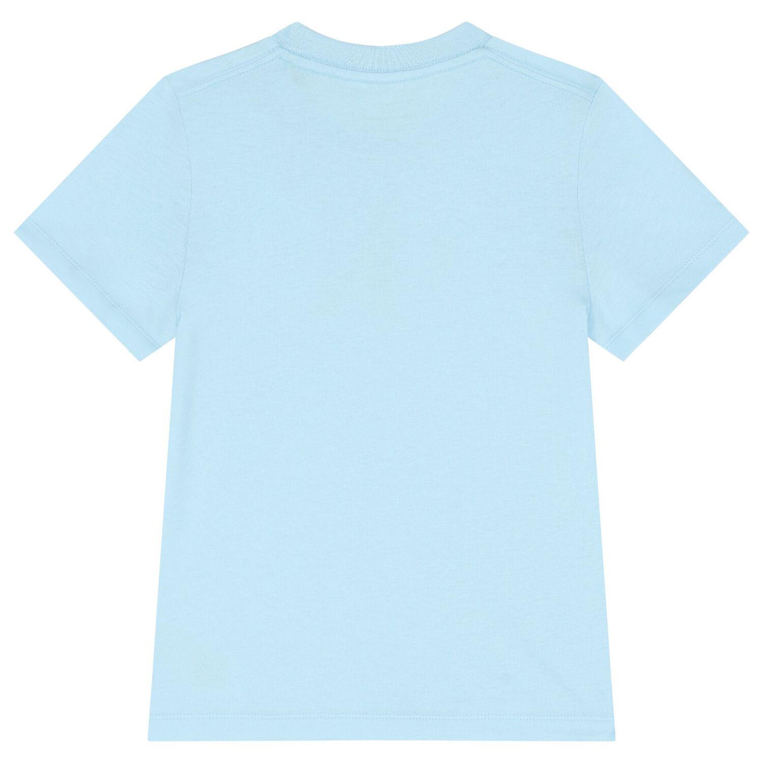 تيشيرت أولاد بالشعار باللون الأزرق, 3, hi-res image number null