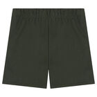 Khaki Logo Shorts, 5, hi-res