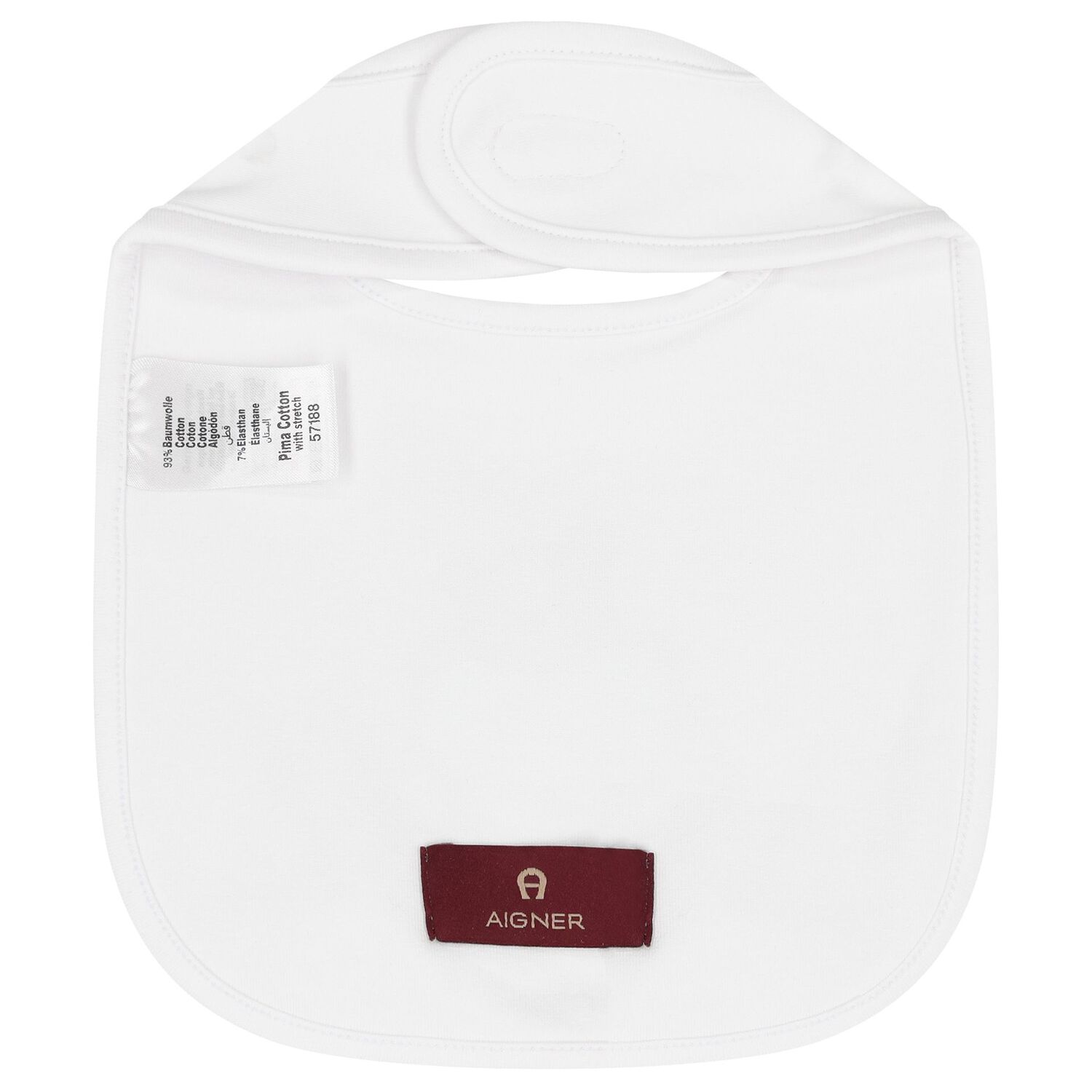 مريلة بشعار دب تيدي باللون  أبيض, 1, hi-res