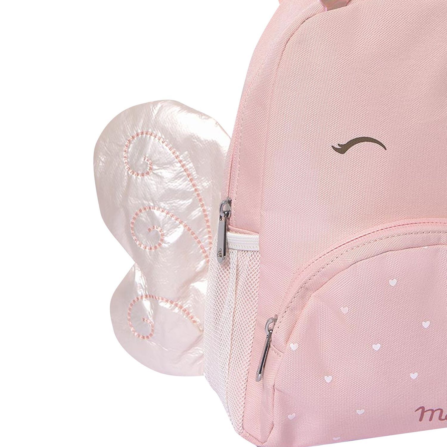 Baby Girls Pink Butterfly Backpack, 1, hi-res