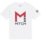 Boys White Logo T-Shirt, 1, hi-res