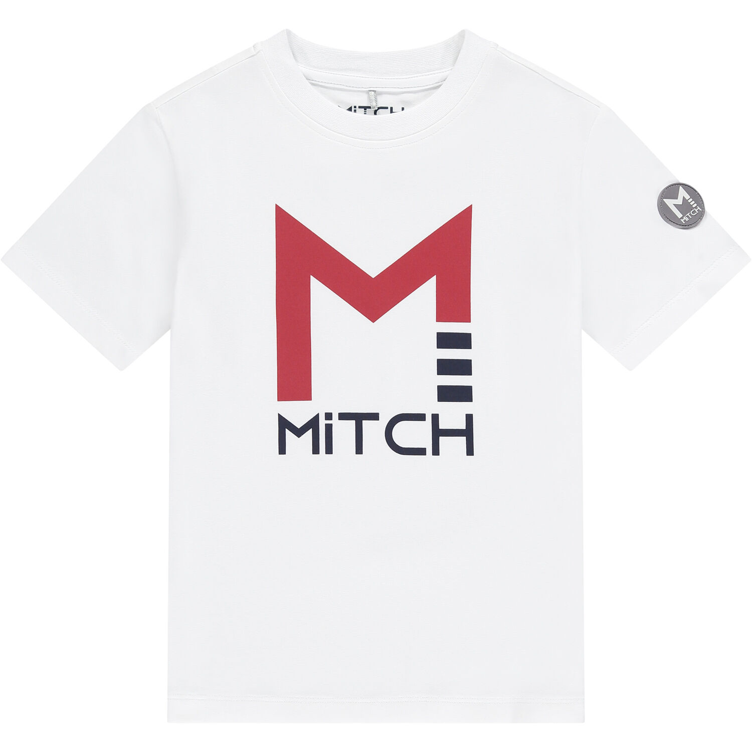 Boys White Logo T-Shirt, 1, hi-res image number null