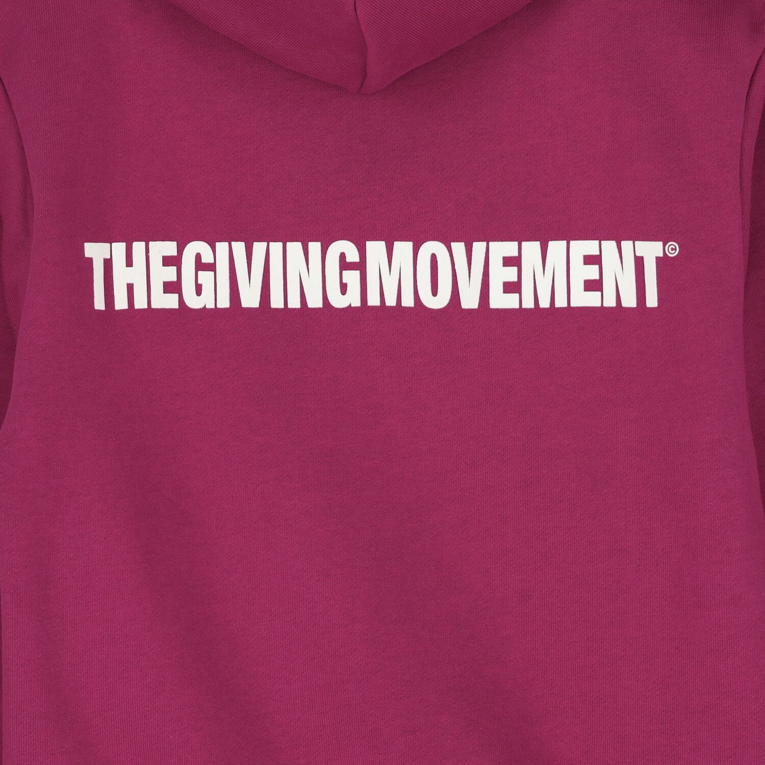 توب هودي بسحاب بالشعار باللون العنابي, 1, hi-res