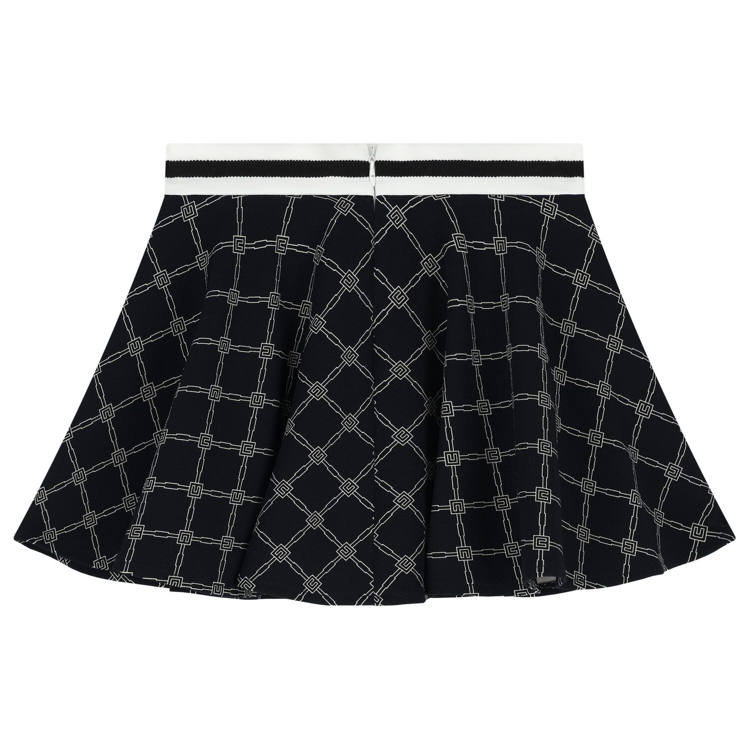 Girls Navy Blue Logo Skirt, 1, hi-res image number null