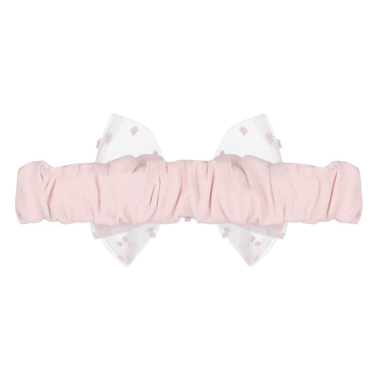 Baby Girls Pink Bow Babygrow Set, 1, hi-res image number null