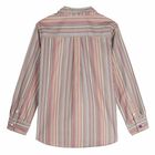 Boys Striped Mini Me Cotton Shirt, 1, hi-res