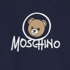 Navy Blue Teddy Bear Logo Sweatshirt, 1, hi-res