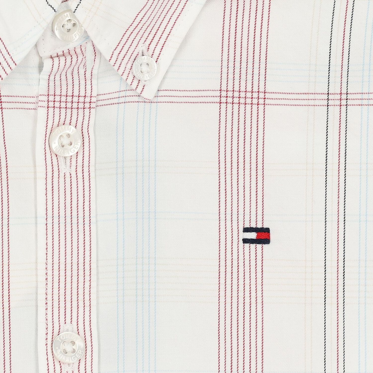 تيشيرت أولاد بالشعار باللون العاجي, 1, hi-res image number null