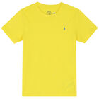 Boys Yellow Logo T-Shirt, 2, hi-res
