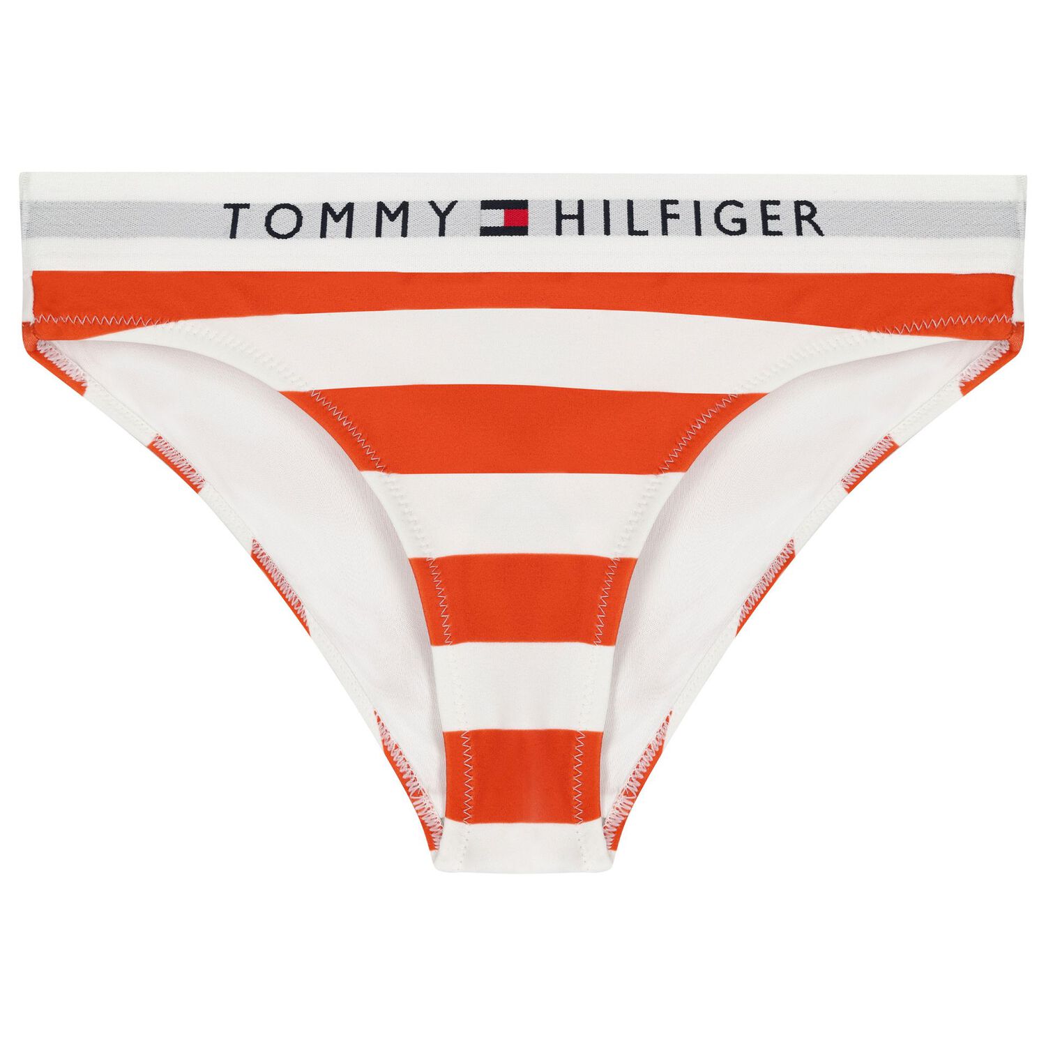 بيكنى بنات مخطط باللون البرتقالي , 1, hi-res image number null