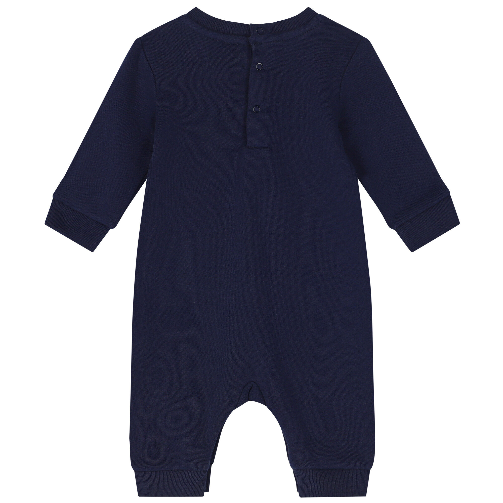 Ralph Lauren Baby Boys Navy Blue Polo Bear Romper Junior Couture UAE