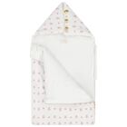 Baby Girls White & Pink Logo Nest, 1, hi-res