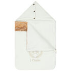 Ivory & Beige Geo Map Baby Nest, 1, hi-res