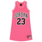 Girls Pink Jordan Jersey Dress, 1, hi-res