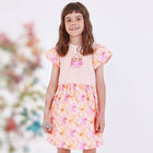 Girls Pink Logo Bag Dress, 1, hi-res